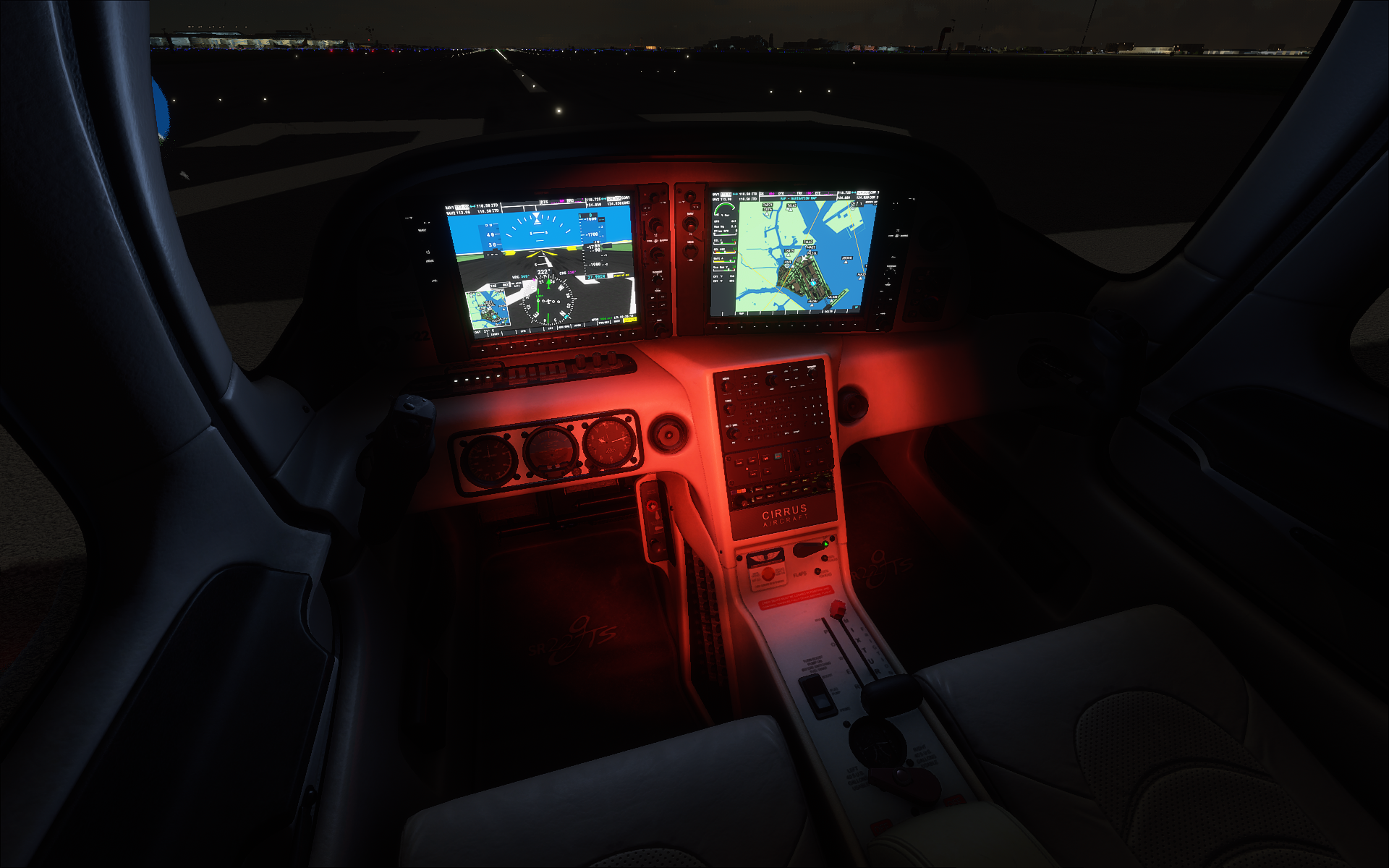 Red Flashlight Night Mod - Image 1