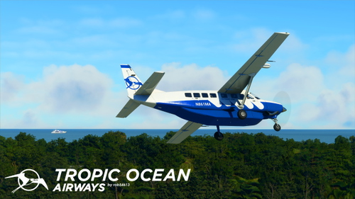 Tropic Air Cessna 208b Grand Caravan EX Livery