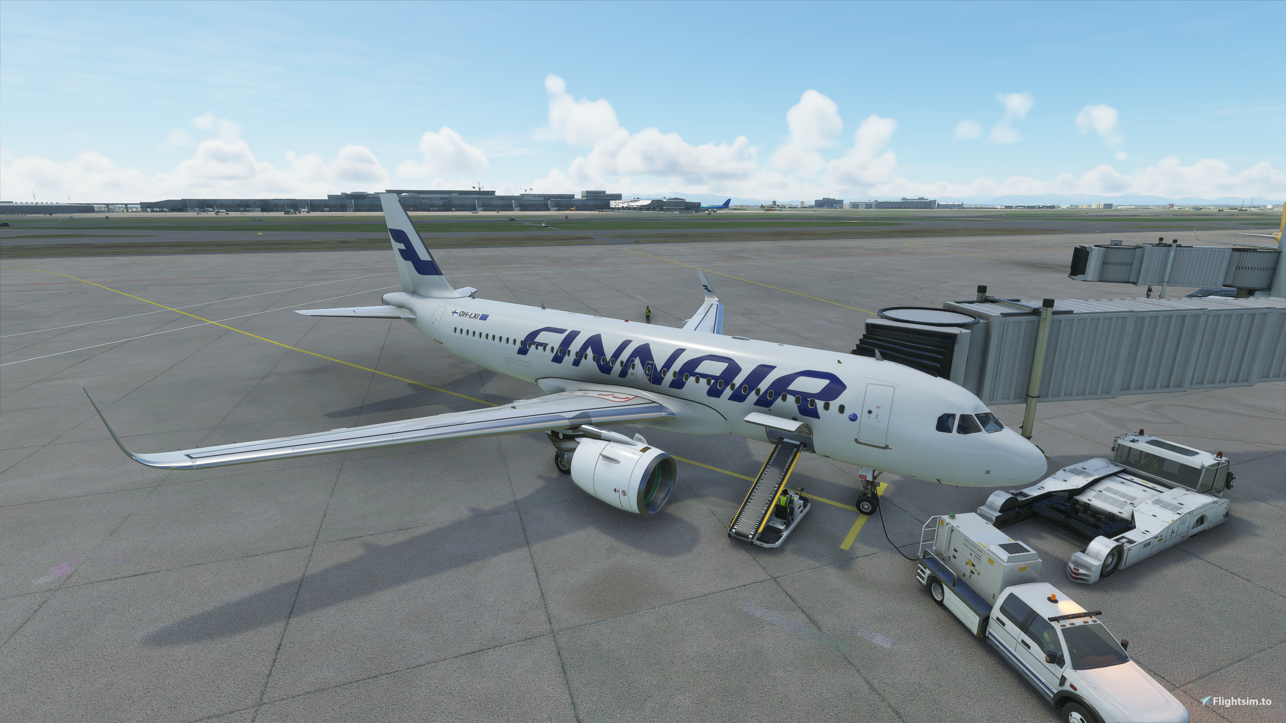Finnair A320neo - 4K Drag&Drop - Image 1