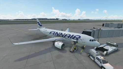 Finnair A320neo - 4K Drag&Drop
