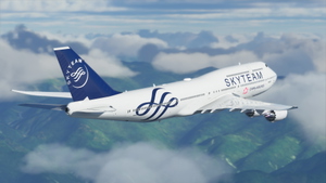 B747 China Airlines Skyteam Livery (DISCONTINUED) thumbnail 2