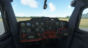 Cessna 152 N1787Q Real-World Livery thumbnail 4