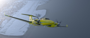 Norsk Luftambulansetjenesten HF King Air 350i Repaint thumbnail 4