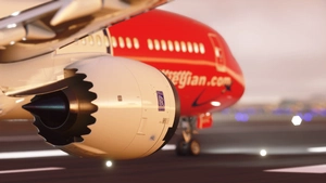 Norwegian 787 - PINK WINGS FIXED! thumbnail 4