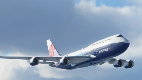 B747 China Airlines "Blue Whale" Boeing Hybrid Livery (DISCONTINUED)