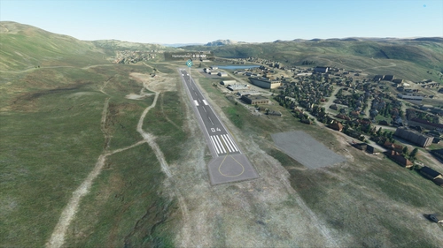 ENHF airport and scenery fix.(no google imagery and no performance impact)