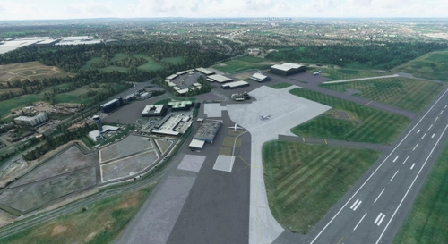 Surrounding buildings for Birmingham International Airport [EGBB]