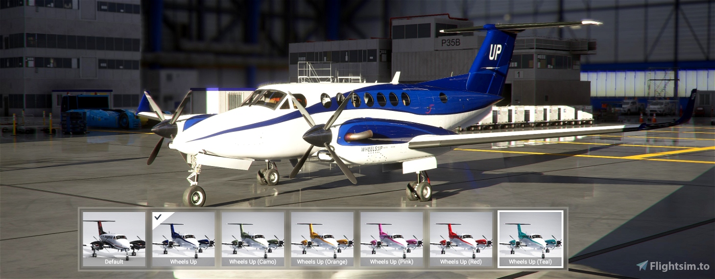 King Air 350 Wheels Up Microsoft Flight Simulator