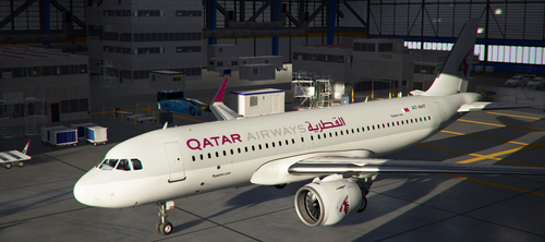 A320neo Qatar Airways (Old Livery)