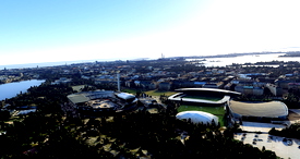 Helsinki 3D - full central city  Microsoft Flight Simulator