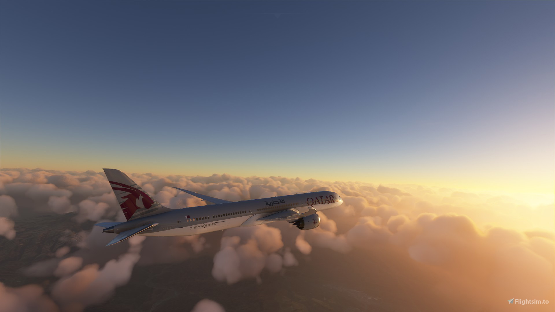 Qatar Airways 787  | NEW METHOD - Image 1