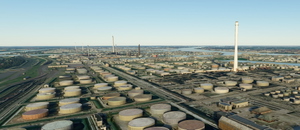 Rotterdam Harbour - Radio Tower Waalhaven & PetroChemie Pipes thumbnail 6