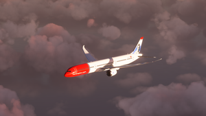 Norwegian 787 - PINK WINGS FIXED! thumbnail 7