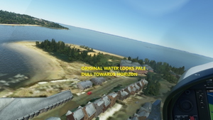 Water Modification ( increasing saturation/ blue tint/ contrast) so it looks less dull / drab thumbnail 14