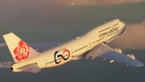 B747 China Airlines 60th Anniversary Livery (DISCONTINUED) thumbnail 2