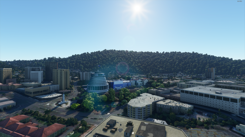The Beehive (Parliament Buildings), Wellington City, New Zealand