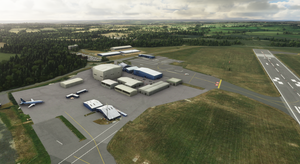 Newcastle Airport (EGNT) Scenery & Night Lighting Enhancements  thumbnail 3