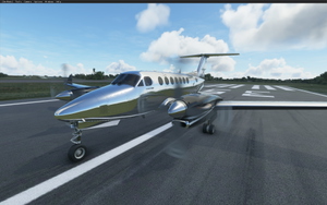 King Air 350i Metals and Alternate Color Liveries (8 total) thumbnail 7