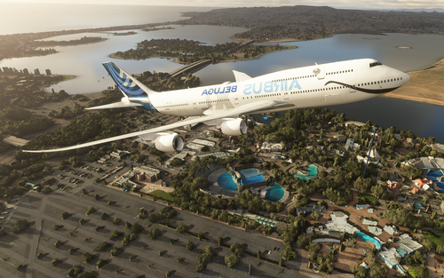 Airbus Beluga (LIVERY ONLY for Boeing 747-800)
