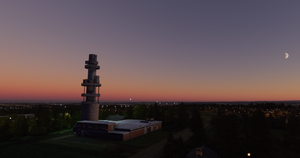 Tinshill BT Tower near Leeds/Bradford Airport (EGNM) thumbnail 3
