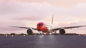 Norwegian 787 - PINK WINGS FIXED! thumbnail 1