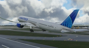 United Airlines B787-10 New colors thumbnail 6