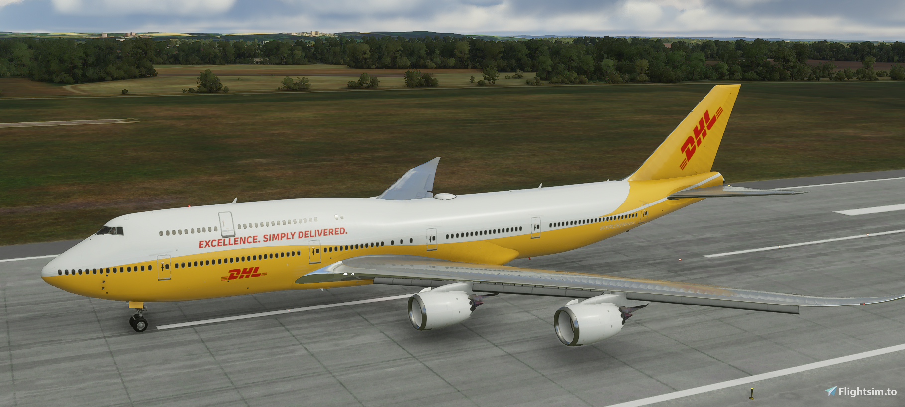 747-800i DHL  - Image 1