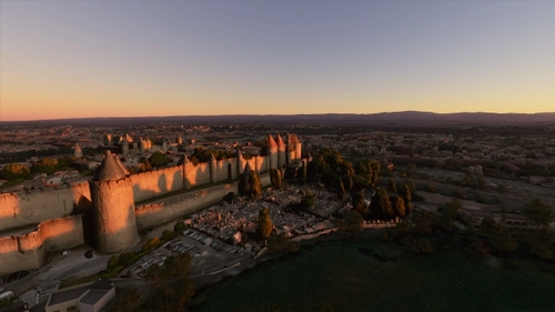 Cité de Carcassonne, walled city
