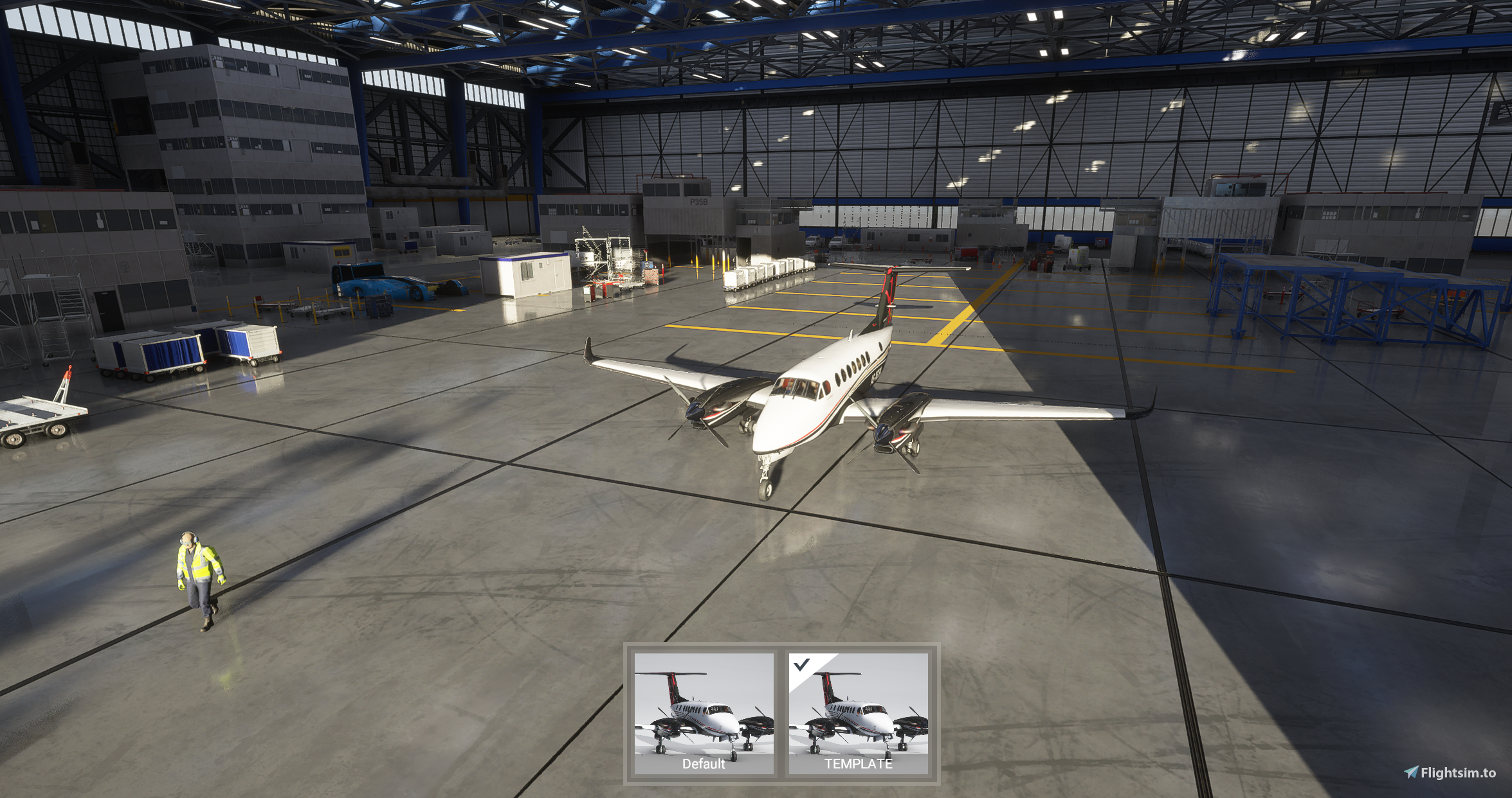 Beechcraft King Air 350 paintkit - Image 1
