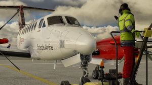 Beechcraft King Air350 Loganair thumbnail 1