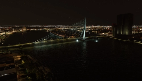 Rotterdam - Erasmus Bridge v2