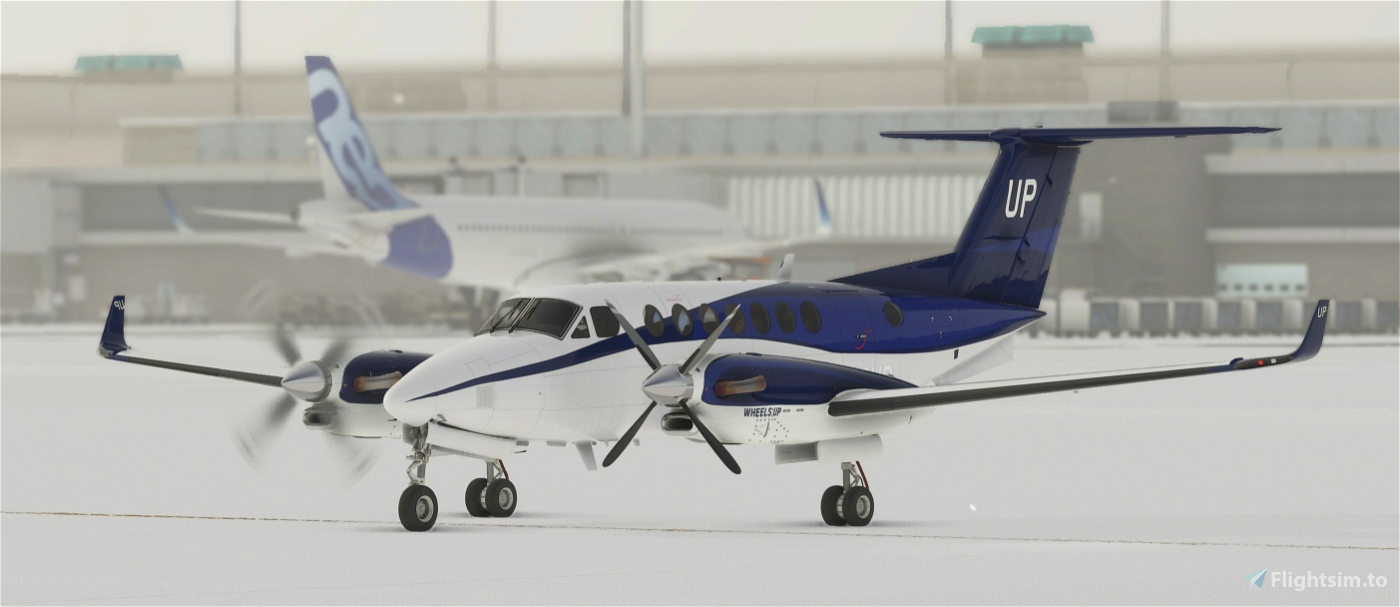 King Air 350 Wheels Up Microsoft Flight Simulator
