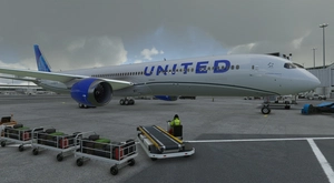 United Airlines B787-10 New colors thumbnail 5