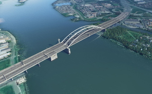 Rotterdam - Brienenoord Bridge thumbnail 2