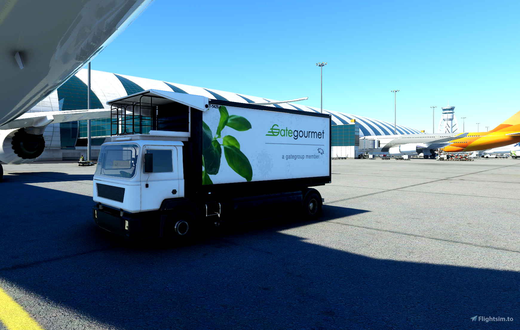 Gategourmet Catering Truck Microsoft Flight Simulator