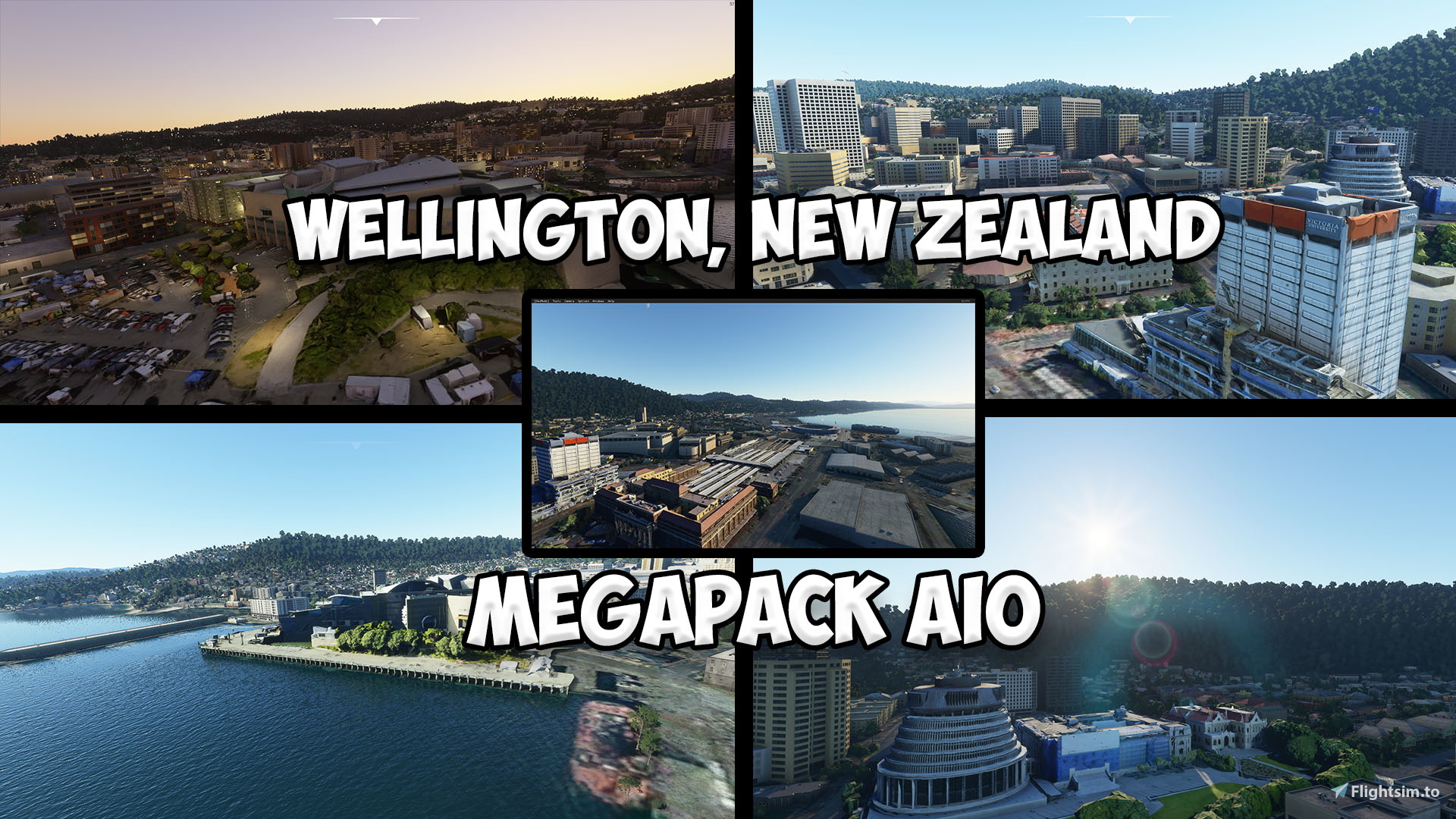 Wellington City, New Zealand - Megapack (AIO) 1.1 - Image 1