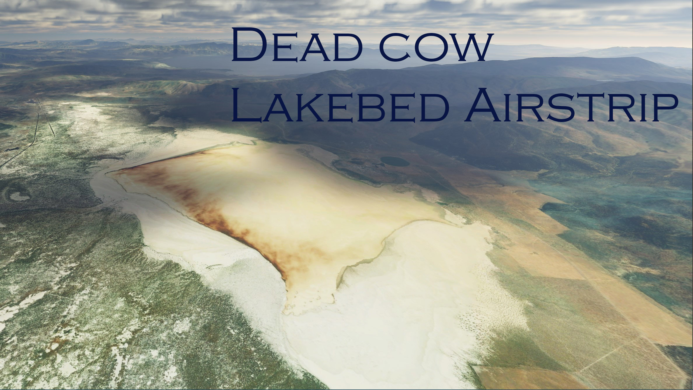 Dead Cow Lake Bed Airstrip - Image 1