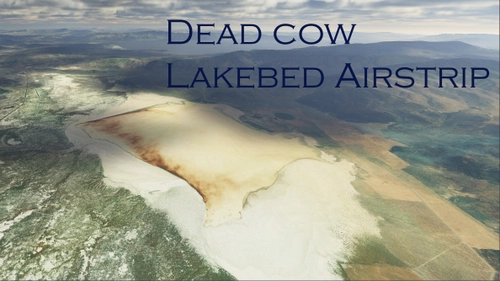 Dead Cow Lake Bed Airstrip