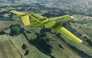 Luftambulanse Cessna CJ4 thumbnail 3