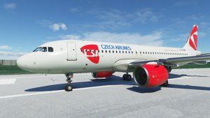 Czech Airlines (CSA) A320 (4K - High-Res) thumbnail 3