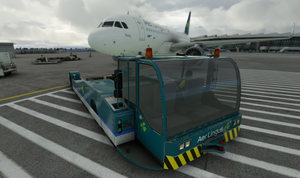 Pushback Tug Skins - Aer Lingus & Swissport thumbnail 1