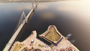 Charilaos Trikoupis Bridge - Greece - Patras City thumbnail 2