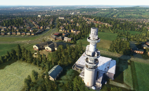 Tinshill BT Tower near Leeds/Bradford Airport (EGNM) thumbnail 2