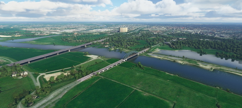 Zwolle - IJsselBridge & New Bridge