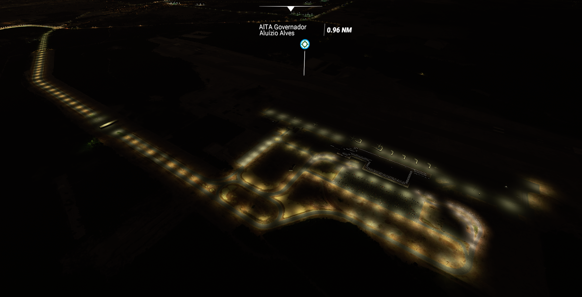 SBSG - Aeroporto Internacional Governador Aluizio Alves - Sao Goncalo/RN better night view - Image 1