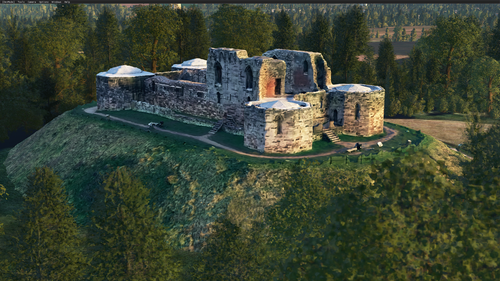 Stafford Castle, England