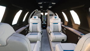 Citation CJ4 Grey And Blue (with custom Interior) thumbnail 2