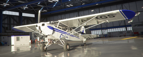 Above Alaska Aviation Savage Cub (edit of Krasniye livery)