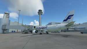 Finnair A320neo - 4K Drag&Drop thumbnail 3