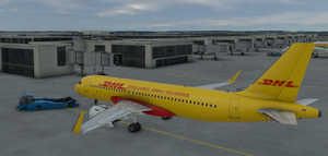 DHL A320 Cargo thumbnail 3
